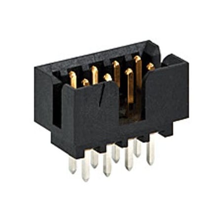 Molex Board Connector, 8 Contact(S), 2 Row(S), Male, Straight, Solder Terminal 878310819